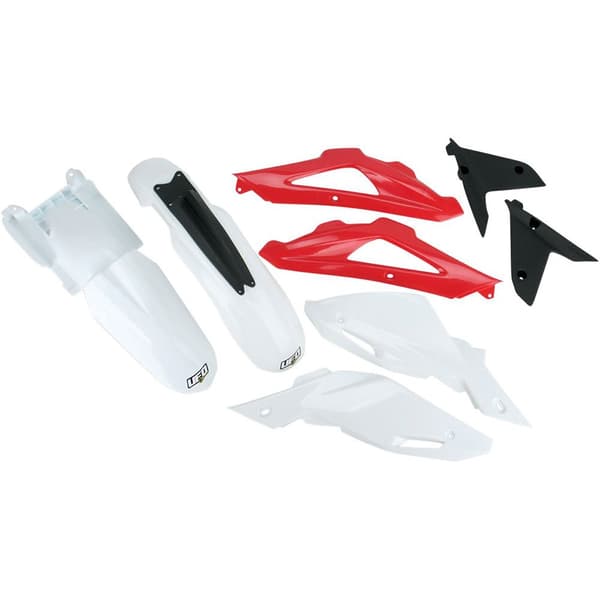 Ufo Plastkit Husqvarna Tc 450 09 Vit