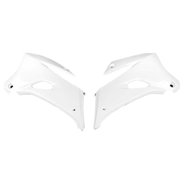 Ufo Jäähdyttimen Kannet Yamaha Wr 250 F/wr 450 F 07-14 Valkoinen