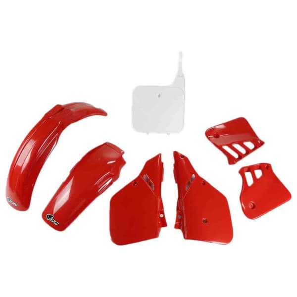 Ufo Plastkit Honda Cr 125 R 87-88 Röd