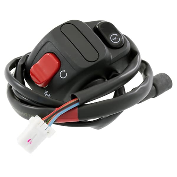 Domino Ohjaustangon Oikea Kytkin Piaggio Vespa Gtv 125cc Musta
