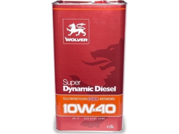 Bilmotorolje Wolver 10W - 40 5L