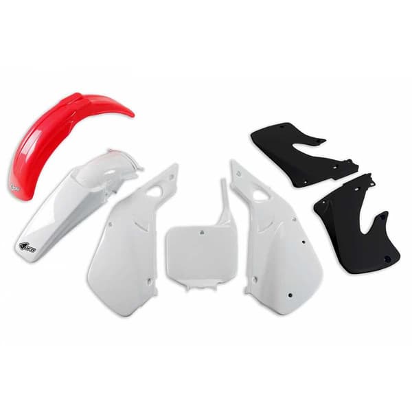 Ufo Plastkit Honda Cr 250 R 98 Vit