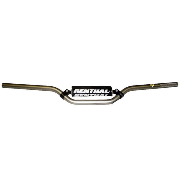 Renthal Scramblerin Ohjaustanko 735 5.5 In Trials Hopeinen 22.2 mm / 817 mm