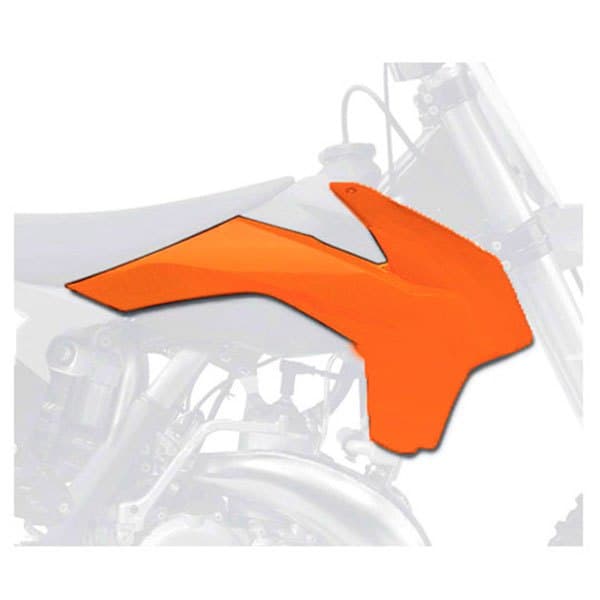 Polisport Protektor Radiator Ktm Sx65 02-08 Xc65 08 Orange