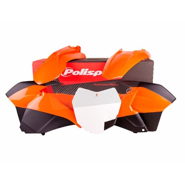 Polisport Ktm Sx/sx-f/xc/xc-f 13-15 Oem 13-14 Kit Orange