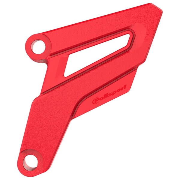 Polisport Off Road Honda Crf250 04-09&cr250r 02-07&yamaha Yz125 05-20 Kædeskærm Foran Rød