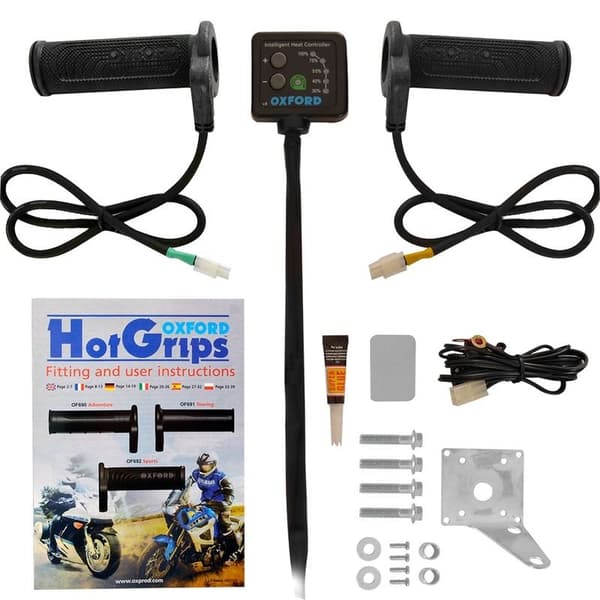 Oxford Hotgrips Premium Sports Hvid