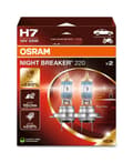 Miniatyrbilde 1 av 5: Osram Night Breaker 220 - H7 Bilpærer