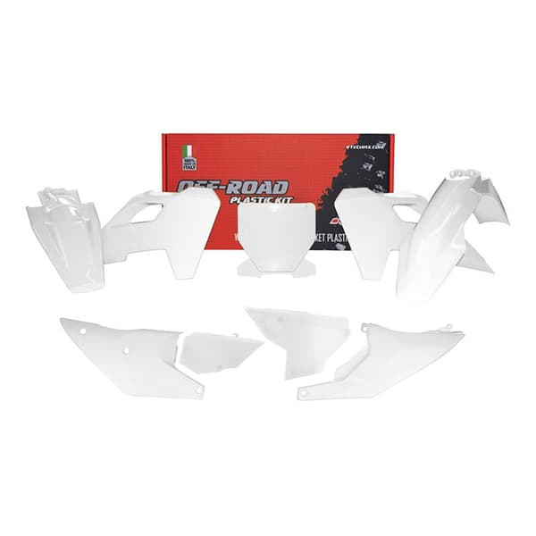 Rtech Husqvarna Fc 450 2023-2024 Plastkit Durchsichtig