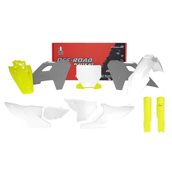 Rtech Husqvarna Fc 450 2023-2024 Plastkit Durchsichtig