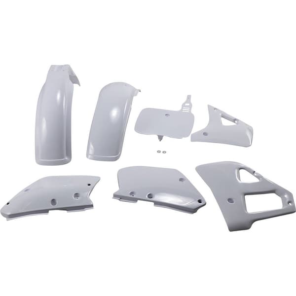 Ufo Yamaha Yz 125 89 Yakit298f@999 Plastikkit Hvid