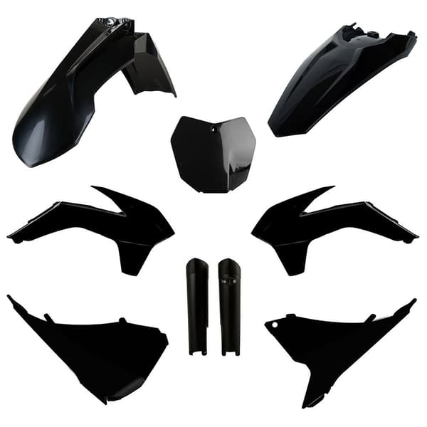 Polisport Off Road Mx Full Ktm Sx/sx-f/xc/xc-f (13-14) Negro 91450 Plastkit Svart