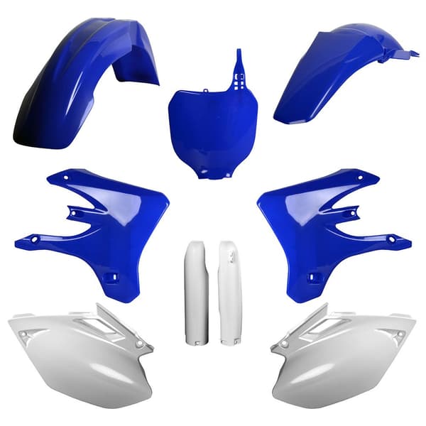 Polisport Off Road Mx Full Yamaha Yz250f (05) Oem 91393 Plastkit Blå