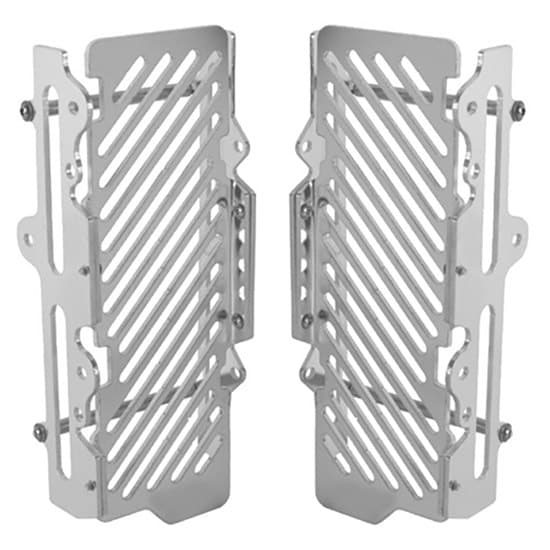 Crosspro Kawasaki 4t Kxf450 09 Radiatorskydd Silver