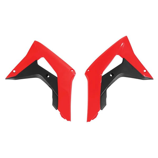 Polisport Off Road Honda Crf250 Rx 19-20 / Crf450 Rx 17-19 Radiatorafskærmninger Rød