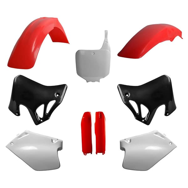 Polisport Off Road Mx Full Honda Cr125r 95-97 / Cr250r 95-96 / 95-96 91507 Plastikkit Rød