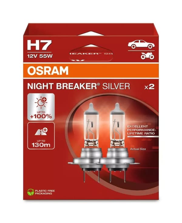 Osram Night Breaker Silver - H7 Auton polttimot