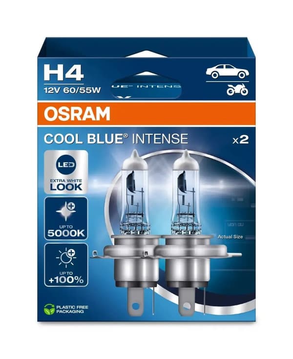 Osram Cool Blue Intense NEXT GEN - H4 Bilpærer