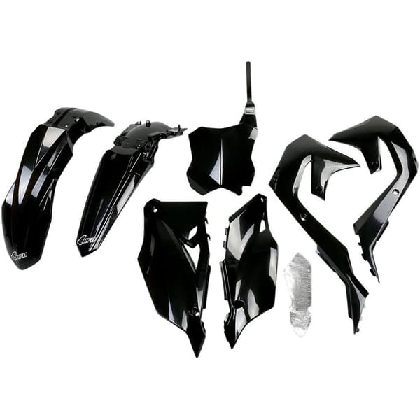 Ufo Kawasaki Kx 250 21 Kakit227f@001 Plastikkit Sort