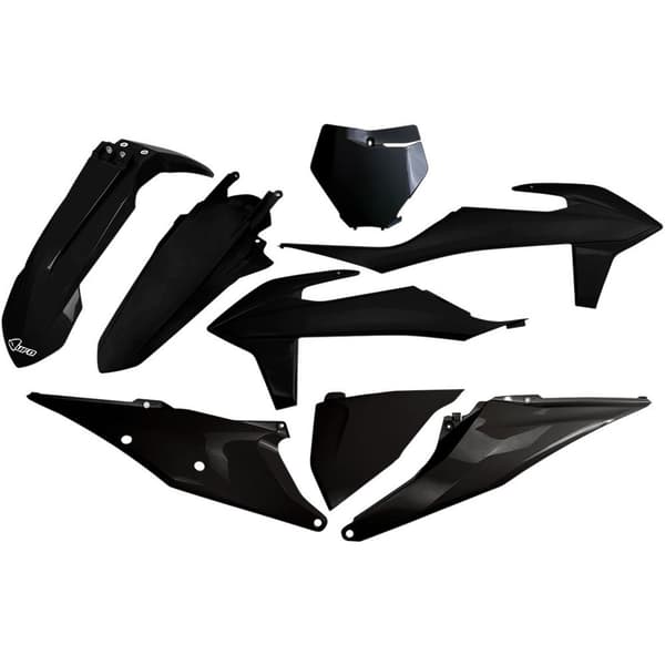 Ufo Ktm Sx 125 19 Ktkit522f@001 Plastikkit Sort