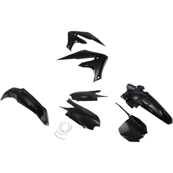 Ufo Yamaha Yz 450 F 18 Yakit321f@001 Plastkit Svart