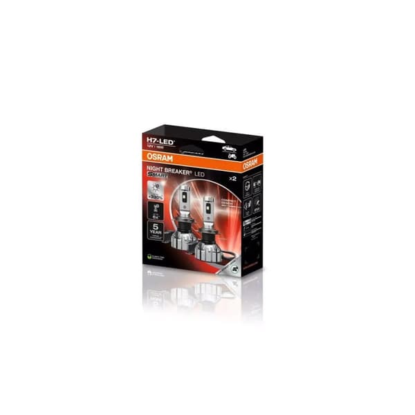 Osram Night Breaker LED Smart - H7 bilpærer - ECE-godkjent