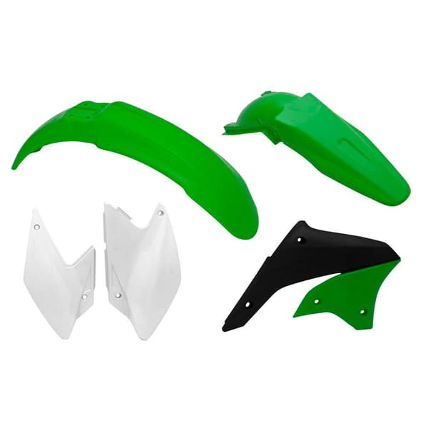 Rtech Kawasaki Klx450 2007-2016 R-kitklx-oem-497 Plastkit Grönt