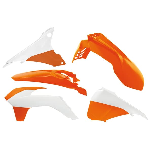 Rtech Ktm Exc/exc-f 2014-2016 R-kitktm-oem-495 Plastikkit Orange