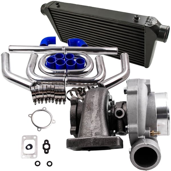 GT3582 Turboahdinpaketti, 600HV Teho, Tehokas Lämpövaihdin, 2.5" Putkistosarja