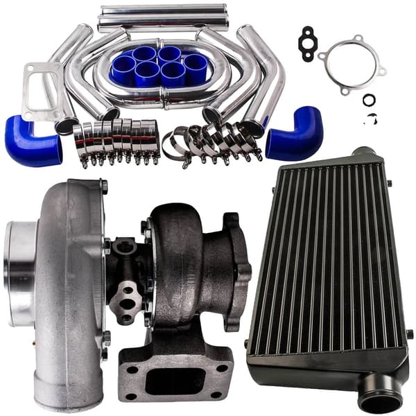 GT3582 Turboahdinpaketti, 600HV Teho, Tehokas Lämpövaihdin, 2.5" Putkistosarja