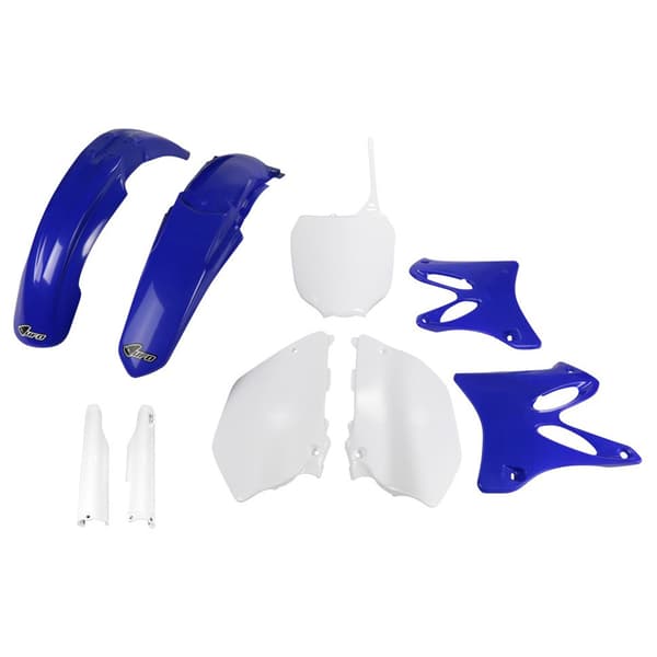 Ufo Yamaha Yz 125/250 2005-2005 Yakit330f-999 Fork Protectors & Plastkit Durchsichtig