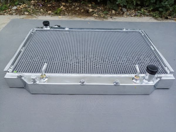 Alloy Aluminium Radiator, 3 Rækker, Holdbar Konstruktion, Perfekt Pasform til Toyota Land Cruiser