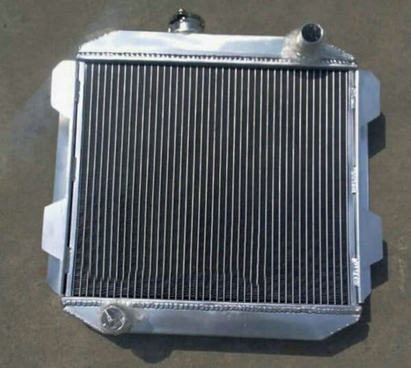 Aluminium Radiator & Ventilator Kit, Passer til 1971-1977 Ford Capri, Letvægtskonstruktion, Forbedret Køleeffektivitet