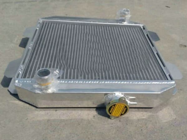 Aluminium Radiator & Ventilator Kit, Passer til 1971-1977 Ford Capri, Letvægtskonstruktion, Forbedret Køleeffektivitet