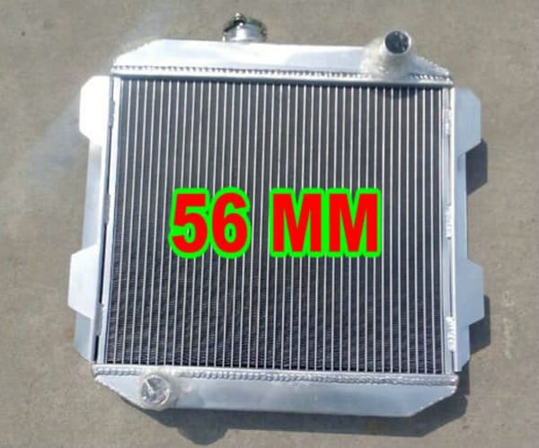 Aluminium Radiator & Ventilator Kit, Passer til 1971-1977 Ford Capri, Letvægtskonstruktion, Forbedret Køleeffektivitet
