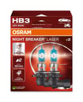 Miniatyrbilde 1 av 5: Osram Night Breaker Laser - HB3 Bilpærer