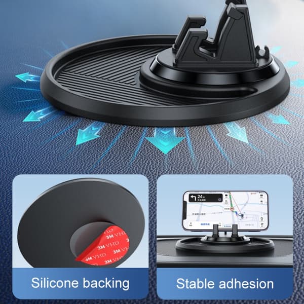 Puhelinteline Silicon (Black)