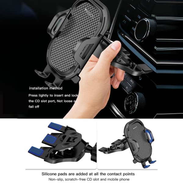 Puhelinteline CD Porttiin (Black)
