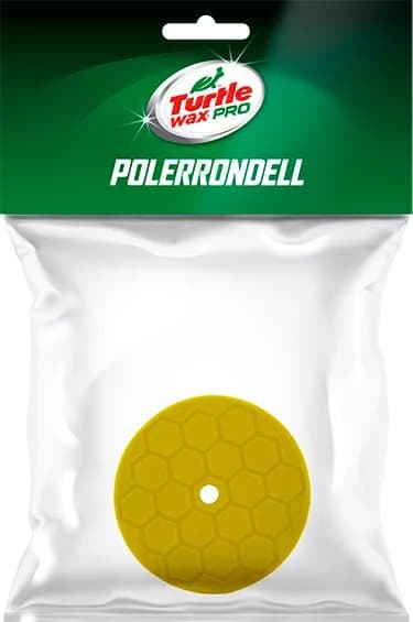 Turtle Wax -kiillotuslevy - Meduim / Kova - 95 / 75x25 - Keltainen - 1 kpl.