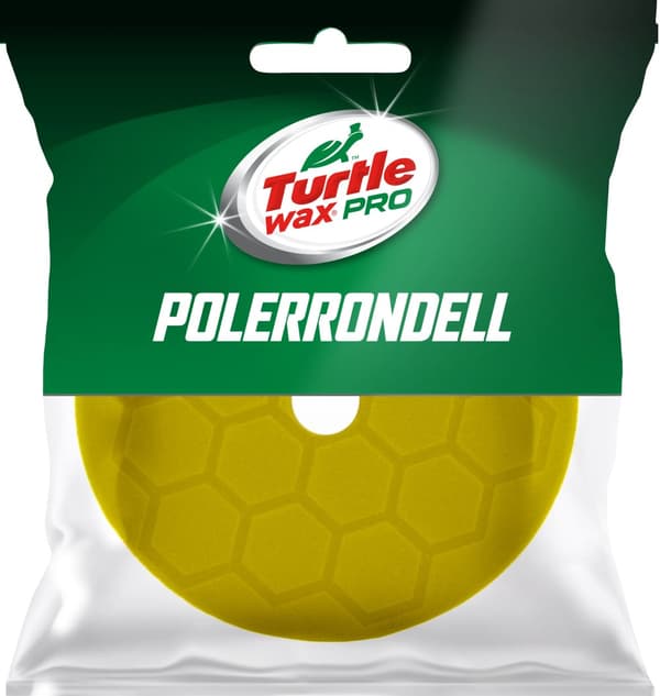 Turtle Wax Polerskive - Meduim / Hard - 170 / 150x25 - Gul - 1 stk.
