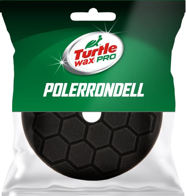 Turtle Wax Poleringsskive - Myk - 170 / 150x25 - Sort - 1 stk.