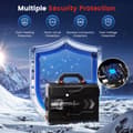Miniatyrbillede 5 af 8: KROAK TB2 12V 24V 8KW 6L Bilhjælpevarmer, Værktøjskasse Forbedret Diesel Air All-in-One Heater, Bluetooth App Control med Adapter
