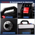 Miniatyrbillede 8 af 8: KROAK TB2 12V 24V 8KW 6L Bilhjælpevarmer, Værktøjskasse Forbedret Diesel Air All-in-One Heater, Bluetooth App Control med Adapter