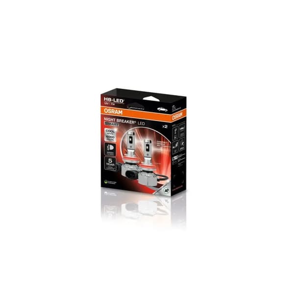 Osram Night Breaker LED Smart - H8 bilpærer - ECE-godkjent
