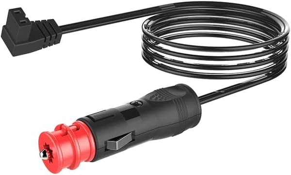 12V/24V jääkaapin DC-virtajohto 12V/24V kannettaville jääkaapeille, sopii useimpiin kannettaviin autopakastinmerkkeihin, 2m