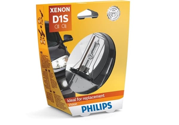 Philips Vision Xenon 85415VIS1 Xenon frontlyspære, 35 W, 85 V, D1S, Xenon, 4300 K, 1 stykker