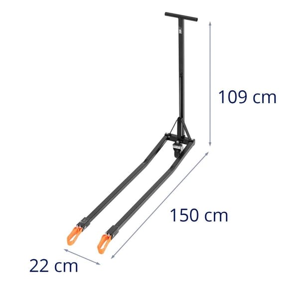 MSW - Transportdolly - För hydraulisk hjuldolly och domkraft