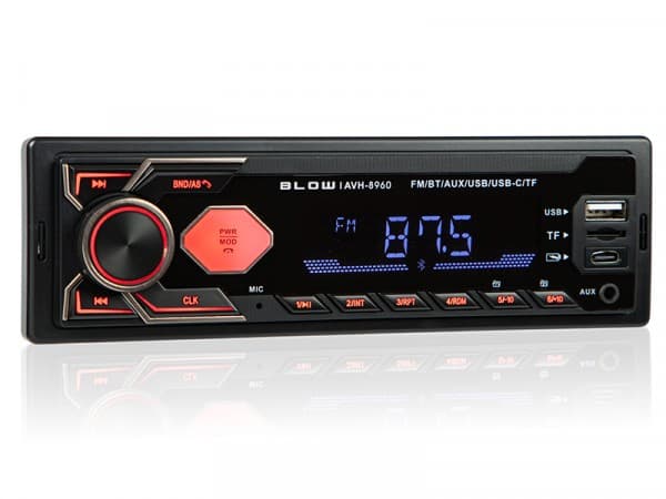 Bilradio Blow 78-347# Radioblow avh-8960 rds mp3/usb/micro sd/bluetooth + usb-c