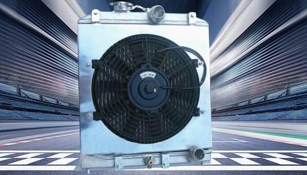 Honda Civic Aluminium Radiator Kit, Passer til 1992-2000 modeller, Kølevifte inkluderet, Holdbar hel-aluminium konstruktion