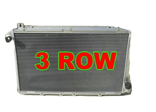 Aluminiumkøler, designet til Ford Maverick DA 4.2L, 35 mm indløbsdiameter, 38 mm udløbsdiameter